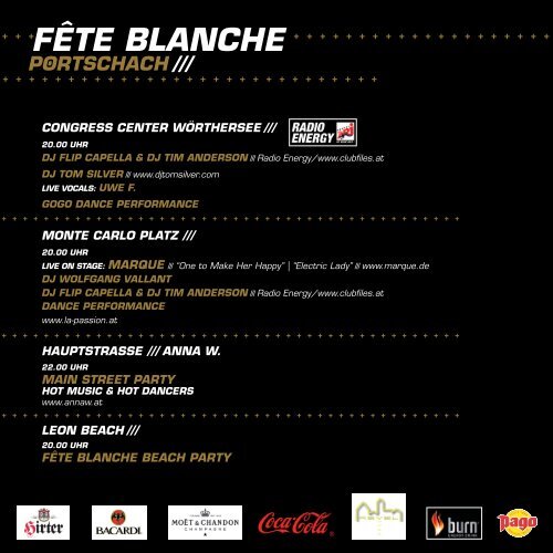 tiCKets out now! - Fete Blanche