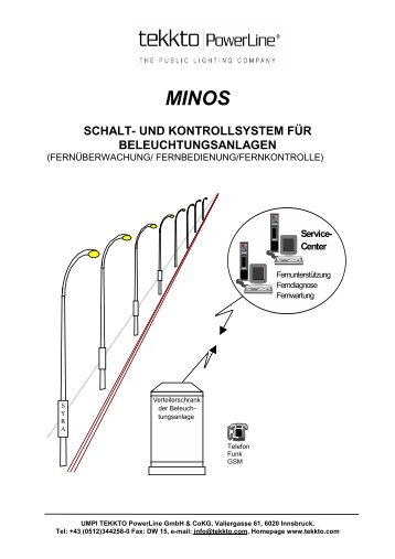 und kontrollsystem für beleuchtungsanlagen - Tekkto PowerLine