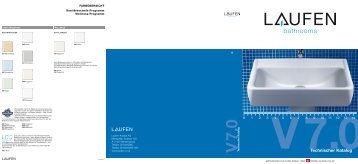 V7.0Technischer Katalog - Laufen