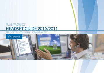 plantronics headset guide 2010/2011