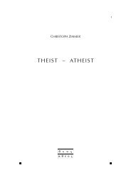 THEIST – ATHEIST - Christoph Zimmer
