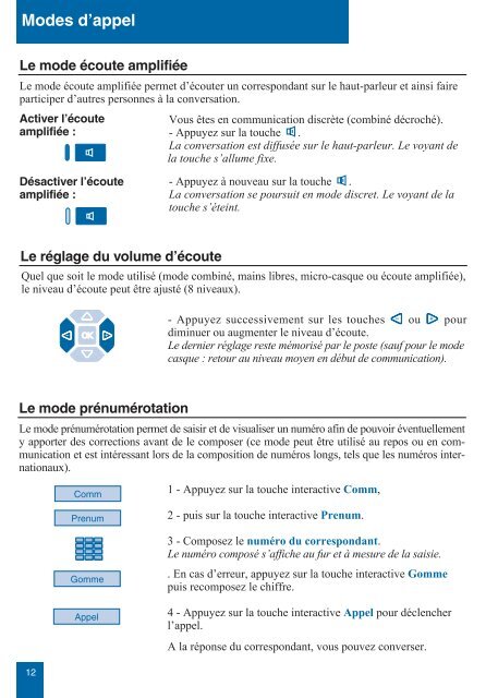 Guide utilisateur M760E Poste opérateur - TL systèmes