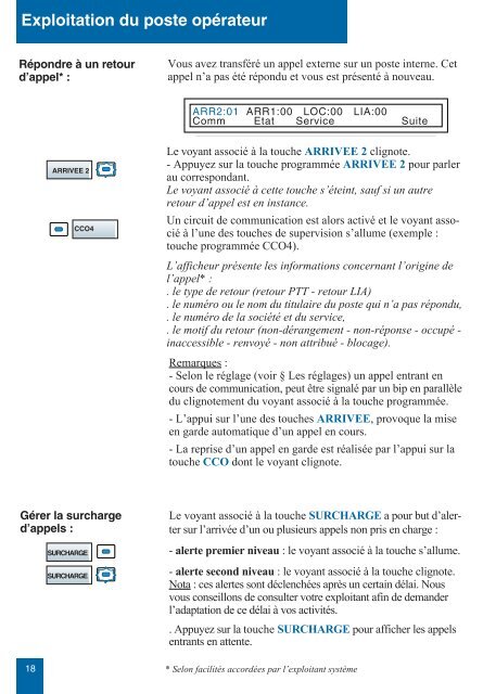 Guide utilisateur M760E Poste opérateur - TL systèmes