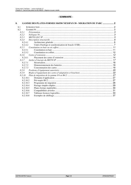 08_migration_M6550-NeXspan 50_R42_fr-ed2 - accueil