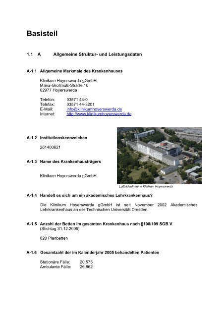 Vorwort - Lausitzer Seenland Klinikum