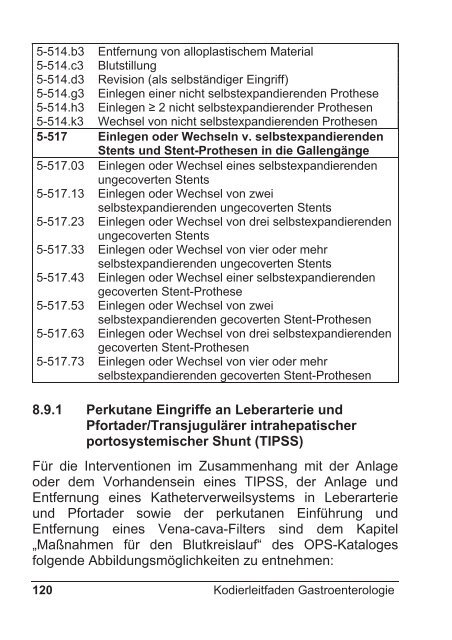 Kodierleitfaden Gastroenterologie - DGVS