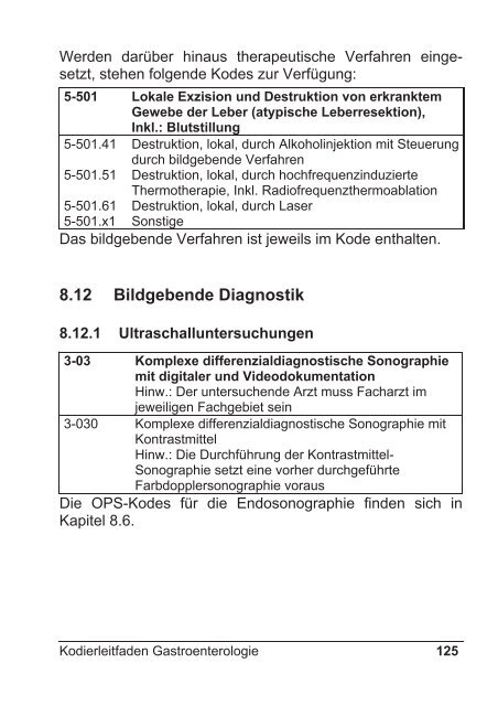 Kodierleitfaden Gastroenterologie - DGVS