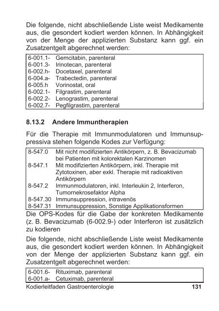 Kodierleitfaden Gastroenterologie - DGVS