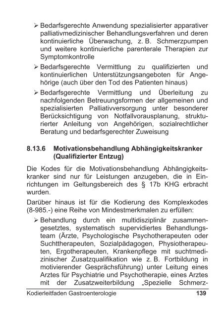 Kodierleitfaden Gastroenterologie - DGVS