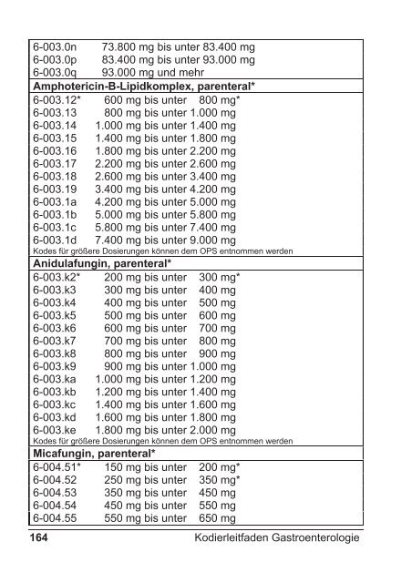 Kodierleitfaden Gastroenterologie - DGVS