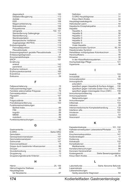 Kodierleitfaden Gastroenterologie - DGVS