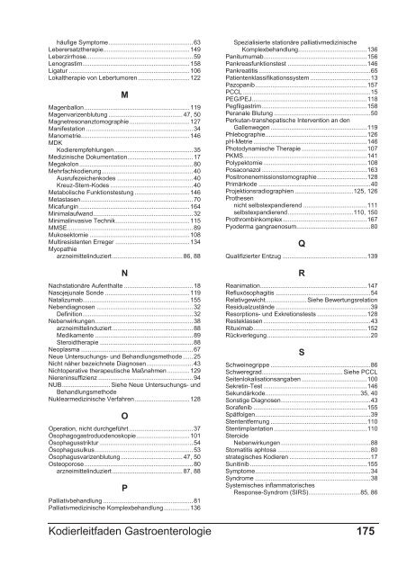 Kodierleitfaden Gastroenterologie - DGVS