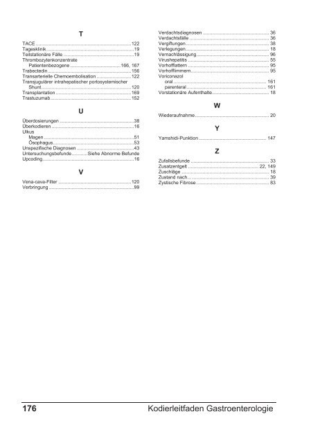 Kodierleitfaden Gastroenterologie - DGVS