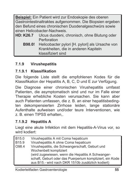 Kodierleitfaden Gastroenterologie - DGVS