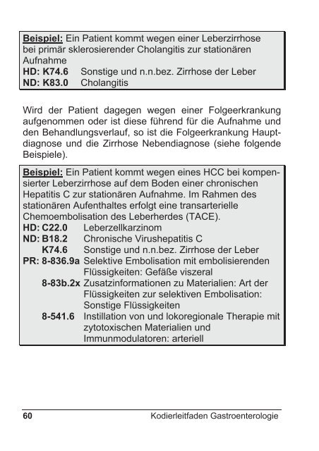 Kodierleitfaden Gastroenterologie - DGVS