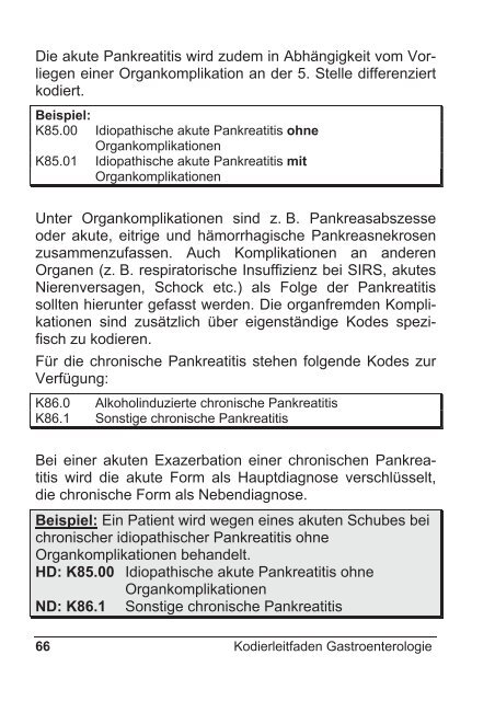 Kodierleitfaden Gastroenterologie - DGVS