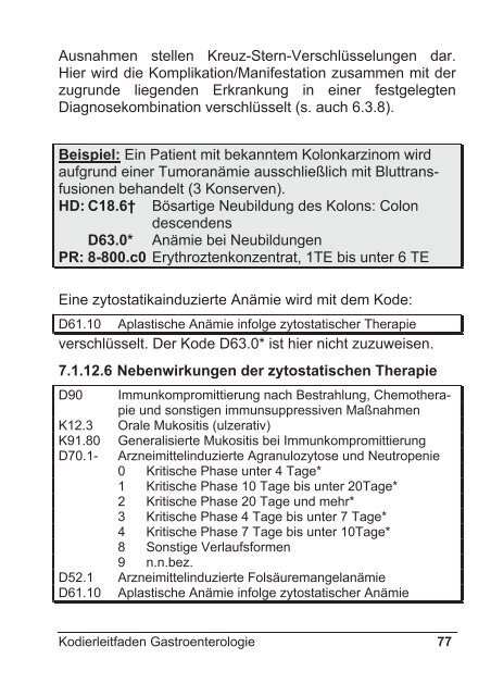 Kodierleitfaden Gastroenterologie - DGVS