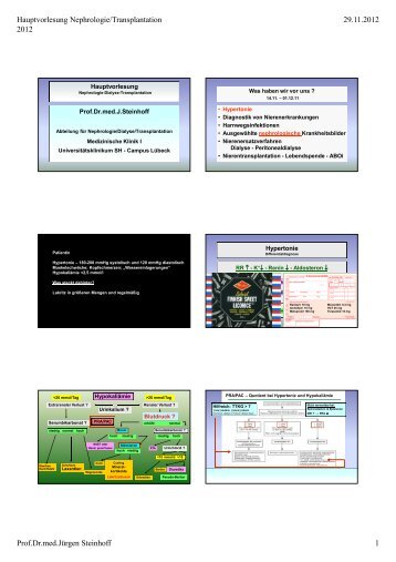 Hauptkolleg Nephrologie Script 2012 ( PDF) - Medizinische Klinik I