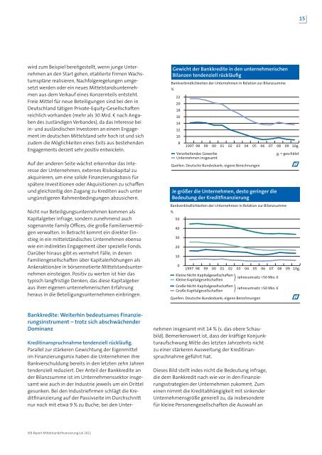 IKB-Report "Mittelstandsfinanzierung mit neuen Perspektiven"