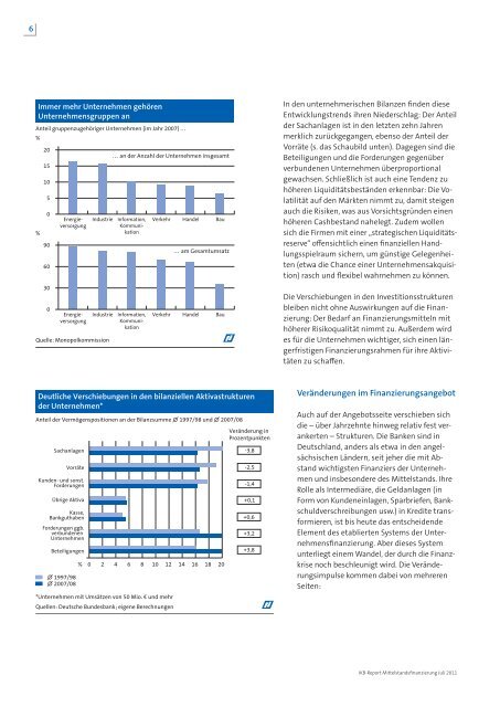 IKB-Report "Mittelstandsfinanzierung mit neuen Perspektiven"