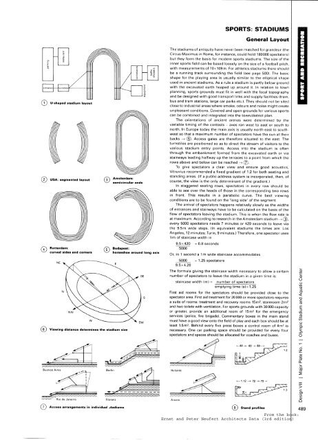 From the book: Ernst and Peter Neufert Architects Data (3rd edition ...