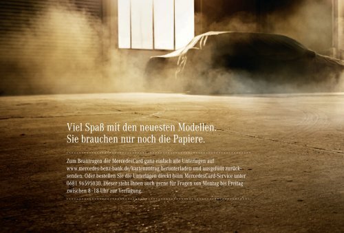 MercedesCard - Mercedes-Benz Bank