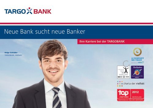 Neue Bank sucht neue Banker