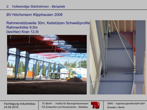 Aktuelle Tragwerkskonzepte und Konstruktionen im Hallenbau ...