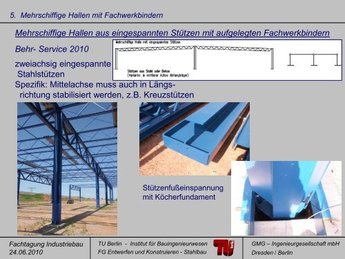 Aktuelle Tragwerkskonzepte und Konstruktionen im Hallenbau ...