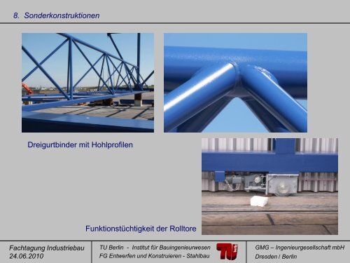 Aktuelle Tragwerkskonzepte und Konstruktionen im Hallenbau ...