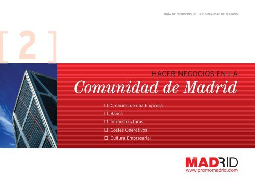 Guía De Negocios De La Comunidad De Madrid - PromoMadrid