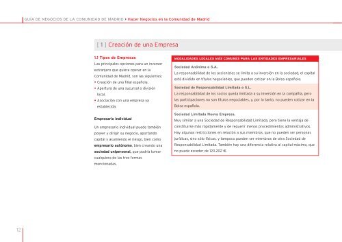 Guía De Negocios De La Comunidad De Madrid - PromoMadrid