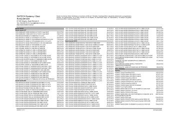 DATECH Systemy i Sieci Komputerowe