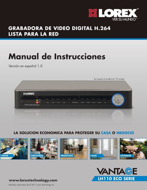 Manual de Instrucciones - Lorex