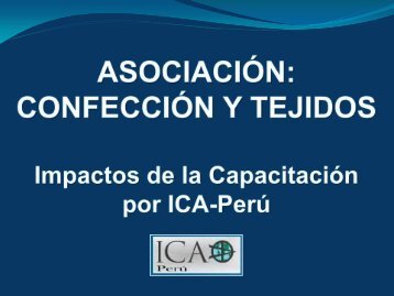 confección y tejidos - ICA Peru