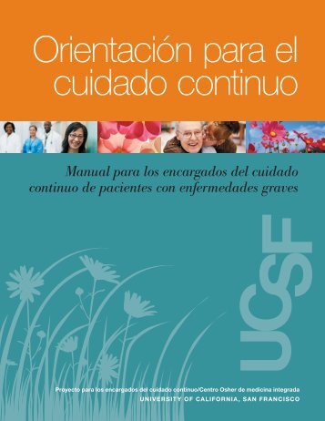 Manual para los encargados del cuidado continuo de pacientes con ...