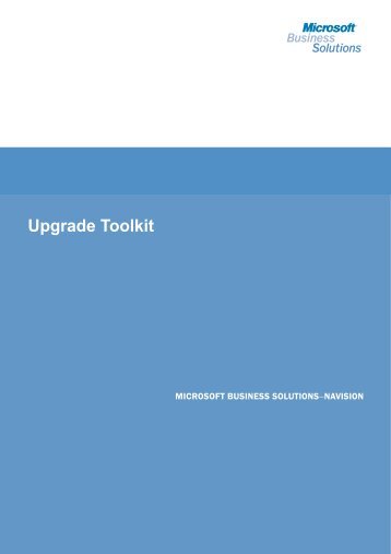 Upgrade Toolkit