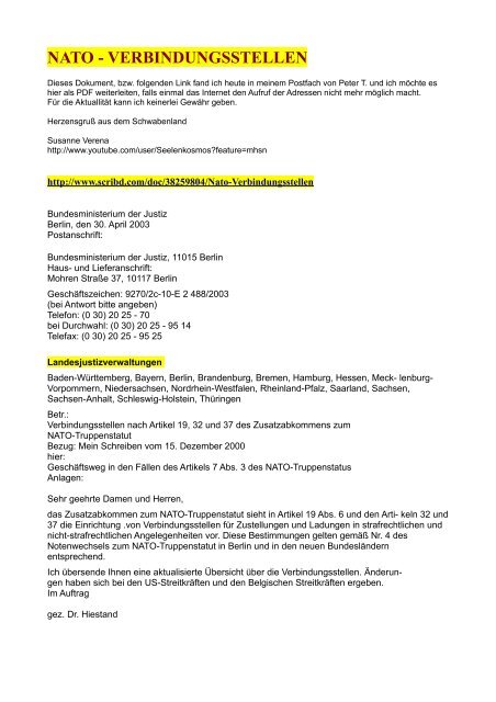 Nato Verbindungsstellen Docolliday De