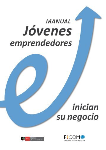 Manual “Jóvenes Emprendedores Inician su Negocio” - conjoven ...