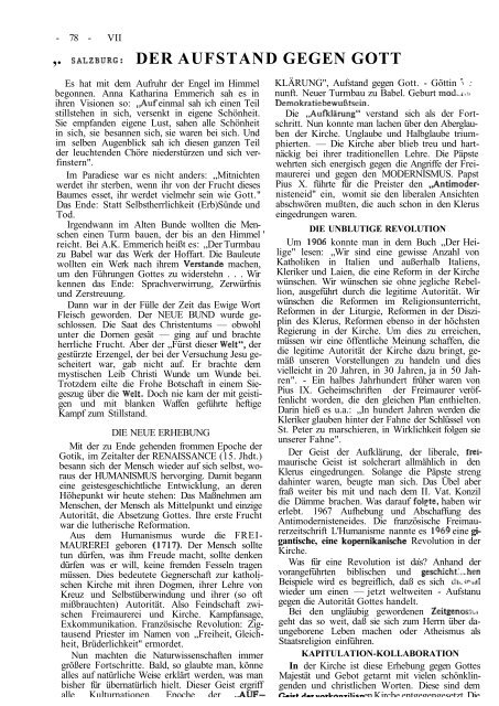 7. Jahrgang, Heft 2 (Juli 1977) - CatholicaPedia