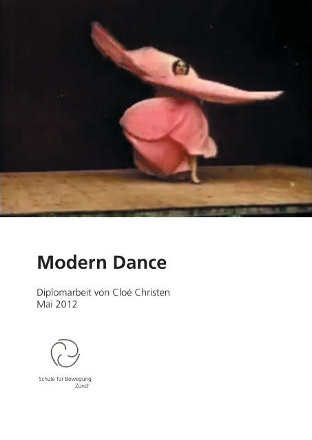 Diplomarbeit Modern Dance - tanZstelle