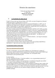 Histoire des naturismes