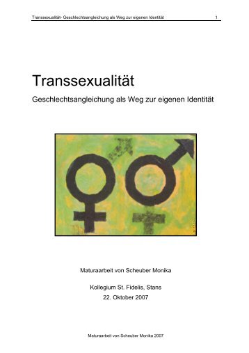 Transsexualität - Transensyndikat