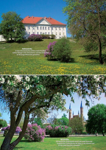 Schlösser, Parks & Herrenhäuser - Urlaub an Ostsee und Seen ...