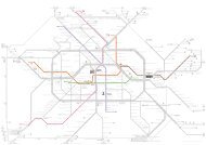 Berlin Schnellbahn Liniennetz Rapid transit route map - Bread & Butter