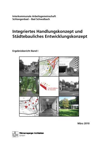 Gesamtbericht Band I 100901 - Gemeinde Schlangenbad
