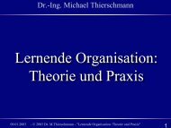 Lernende Organisation: Theorie und Praxis Lernende ... - brainGuide