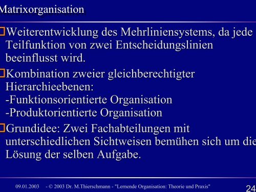 Lernende Organisation: Theorie und Praxis Lernende ... - brainGuide