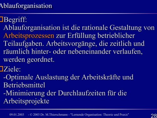 Lernende Organisation: Theorie und Praxis Lernende ... - brainGuide