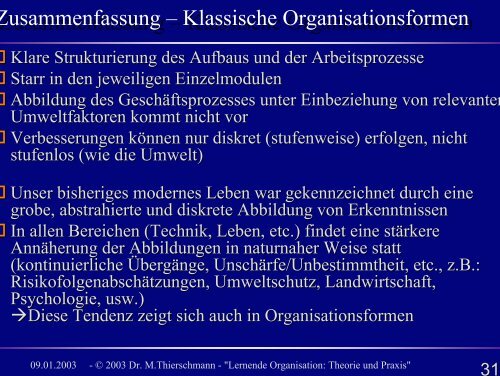 Lernende Organisation: Theorie und Praxis Lernende ... - brainGuide